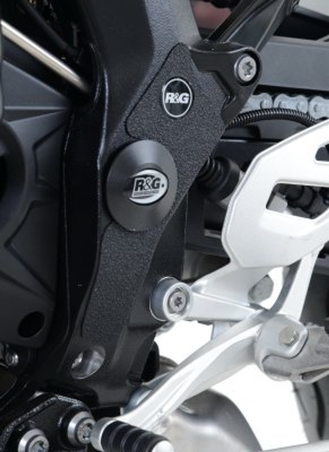 R&G Racing Boot Guard 2-piece (frame only) for BMW S1000XR '15-'19 R&G Racing Boot Guard 2-piece (frame only) for BMW S1000XR '15-'19